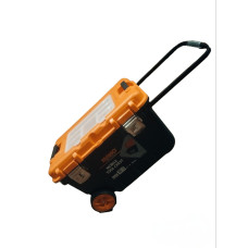 Tool box on wheels with organizer and metal lock 28" (646x415x390mm) (TKM-28)