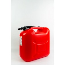 Plastic canister for fuel and lubricants 20 l. together with a watering can