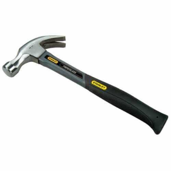 Hammer 450g Stanley® Gray Fiberglass Curve Claw with curved nailer (1-51-529)