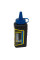 Chalk powder 115g blue color, universal use (1-47-403)