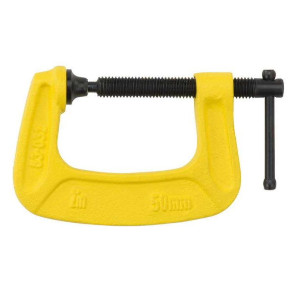 Clamp G-shaped 100mm with compression force 680kg MAXSTEEL (0-83-034)