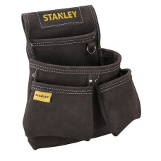 Belt bag for tools, leather, with a holder for a hammer (STST1-80116)