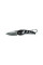 Knife with titanium coating 173mm with carabiner POCKET KNIFE (0-10-254)