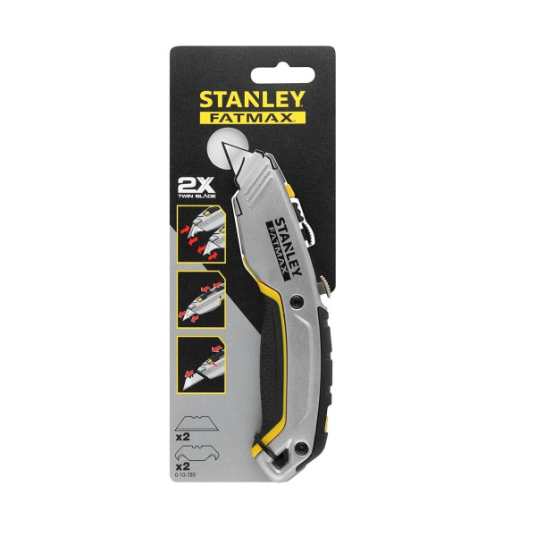 Knife 19x180mm with 2 retractable blades FATMAX PRO (0-10-789)