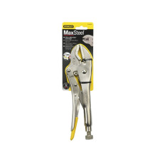 Clamping pliers 45x225mm with a clamp with V-shaped jaws (0-84-814)