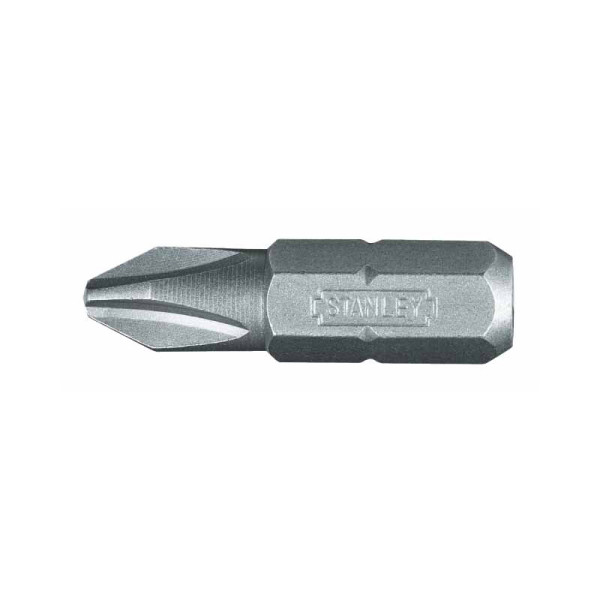 A set of 25 inserts PH1x25mm with a 1/4" hexagonal shank (1-68-942)