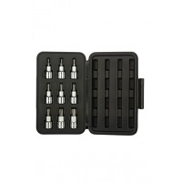 Набір з 9-ти торцевих головок 1/2" з вставками Torx (1-89-098)