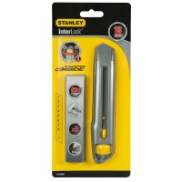 Knife 18 mm segmented blade 165 mm, metal Interlock series + 5 blades "CARBIDE" (7-10-018)