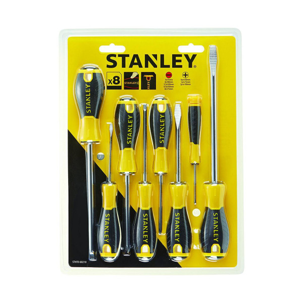 Set of 8 ESSENTIAL screwdrivers (STHT0-60210)