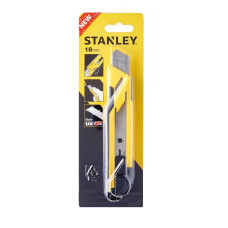 Knife 18mm Segmented Blade Autolock Stainless Steel Slide, 3 Blades (STHT10266-1)