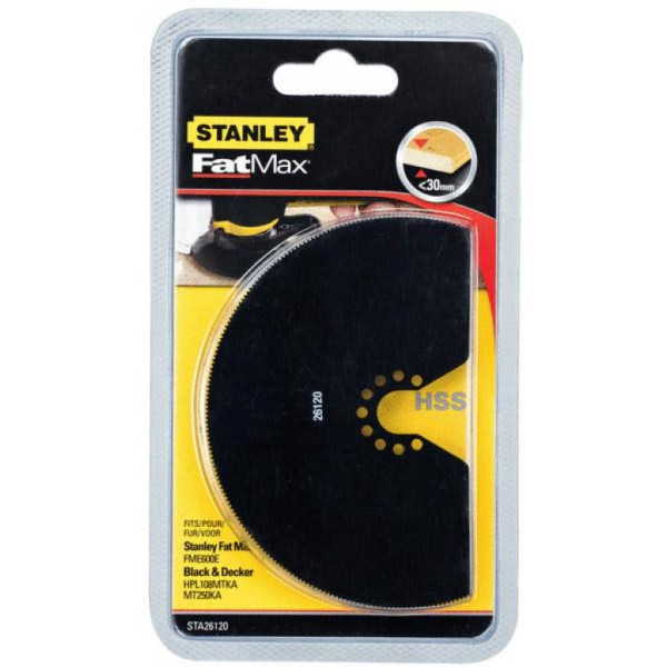 Multi-section saw blade for oscillating tool (STA26120)