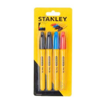Set of 4 markers in three colors with a pointed tip (STHT81391-0)
