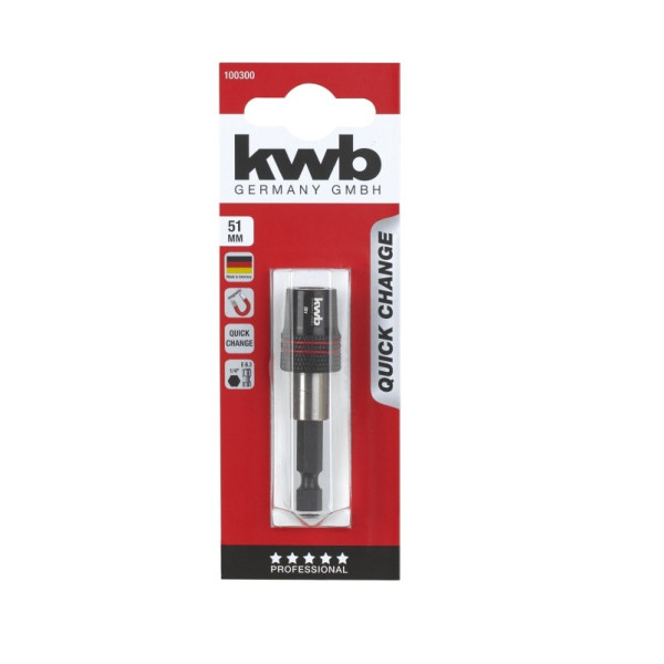 Holder Bit with a 51 mm high -speed, magnetic, KWB (100300)