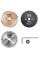 Набір дисків до роторайзера 89x10 мм, 3 шт, KWB (575915)