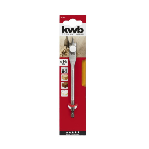 Drill on wood first 14mm, KWB (512414)