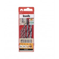 Set of wood drills, 5 pcs, KWB (514000)