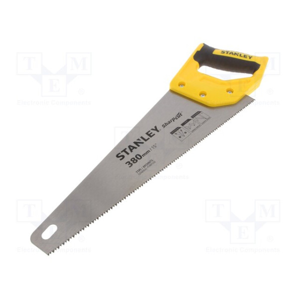 Saw for wood 450mm 11TPI hardened 2-edged tooth (STHT20370-1)