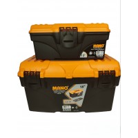 A set of Mano boxes with an organizer classic 13"+18" ( S.S-1318 )