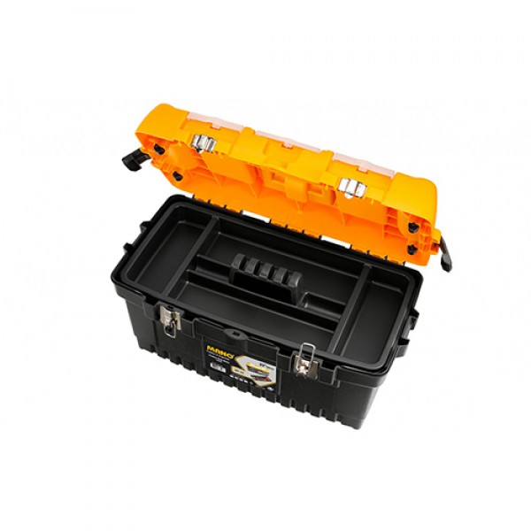 Tool box with organizer and metal lock 22" (564x310x310mm) (MT-22)