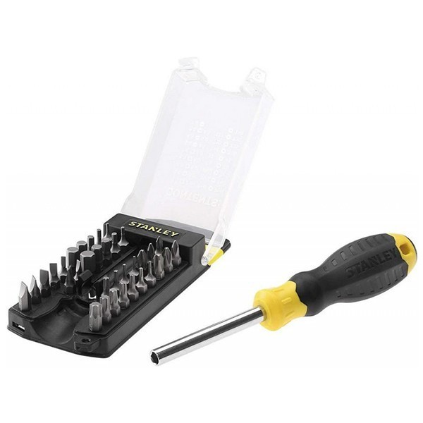 Screwdriver with 33 inserts 1/4"x25mm (STHT0-70885)