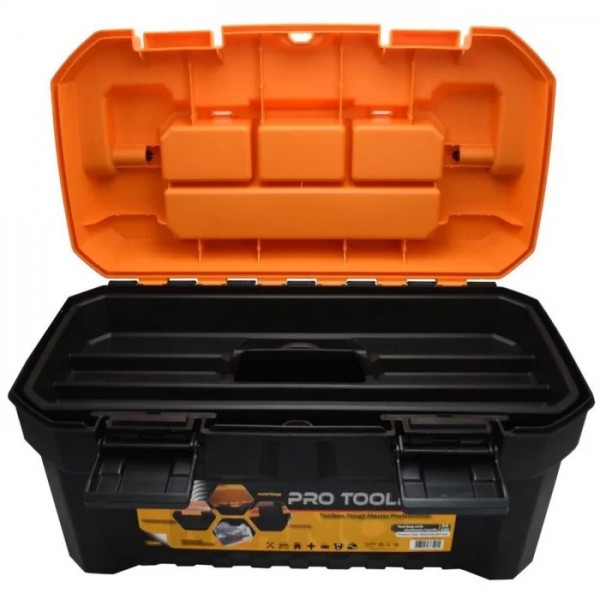 Tool box with aluminum handle and organizer 22" (300x550x303mm) (ALC-22)