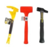Hammers, smedies, axes, nail
